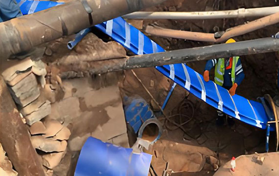 Pipeline Repair Site