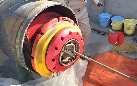 pipeline-pigging-operation-field