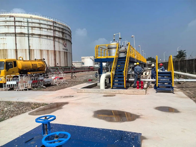 Jet-Fuel-Filter-Addition-Project-for-φ426-Long-Distance-Pipeline-at-Northern-Terminal-Station-2