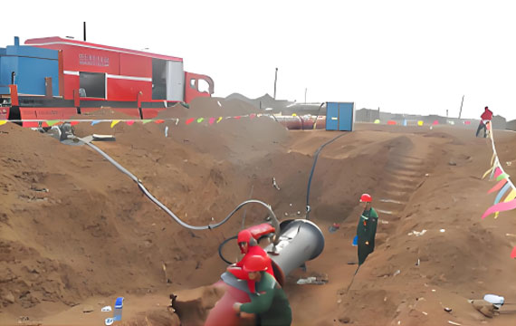 Pipeline Steam Cleaning