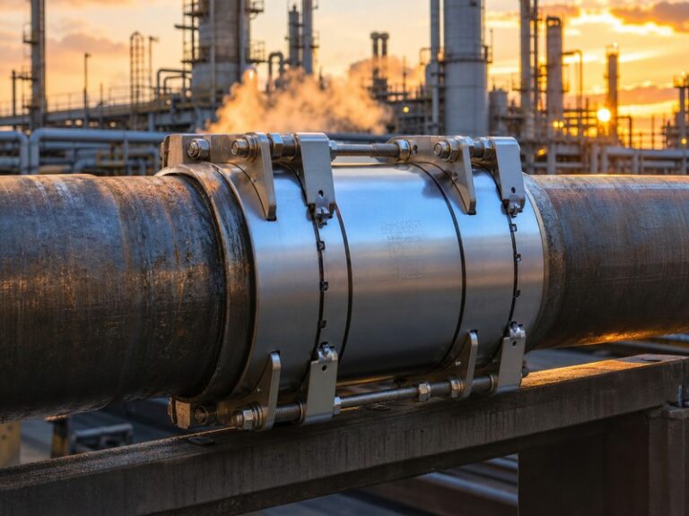 ASME superheated steam leak repair clamp JSW installation