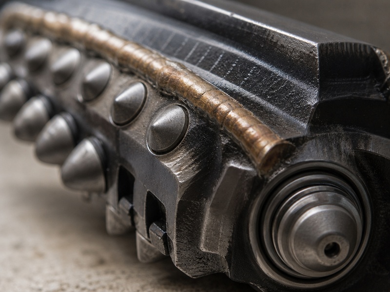 Reamer body wear protection for abrasive formations: carbide inserts, a wear-resistant overlay on the gauge and sealed bearing cutters