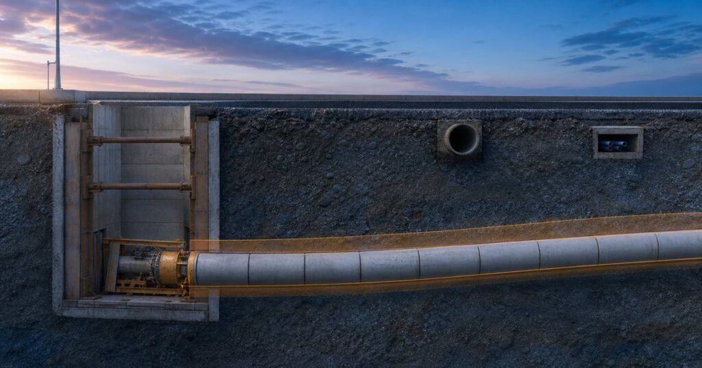 Microtunneling line and grade tolerance overview with a jacking pipe string and design profile