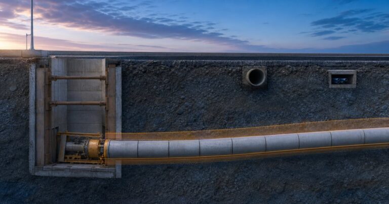 Microtunneling line and grade tolerance overview with a jacking pipe string and design profile