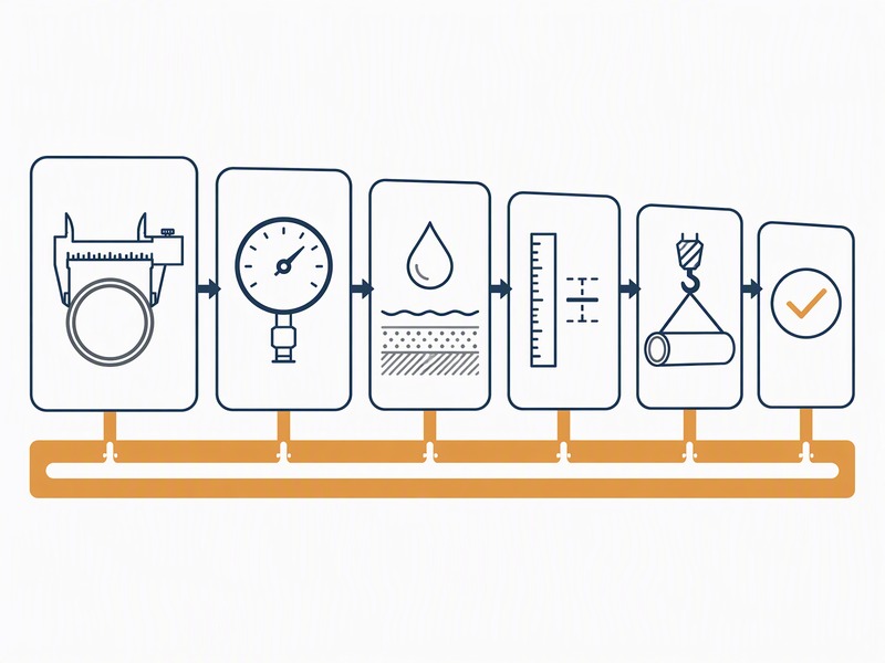 Selection flow for microtunneling pipe materials from diameter and jacking load through environment, tolerance and delivery to the chosen pipe