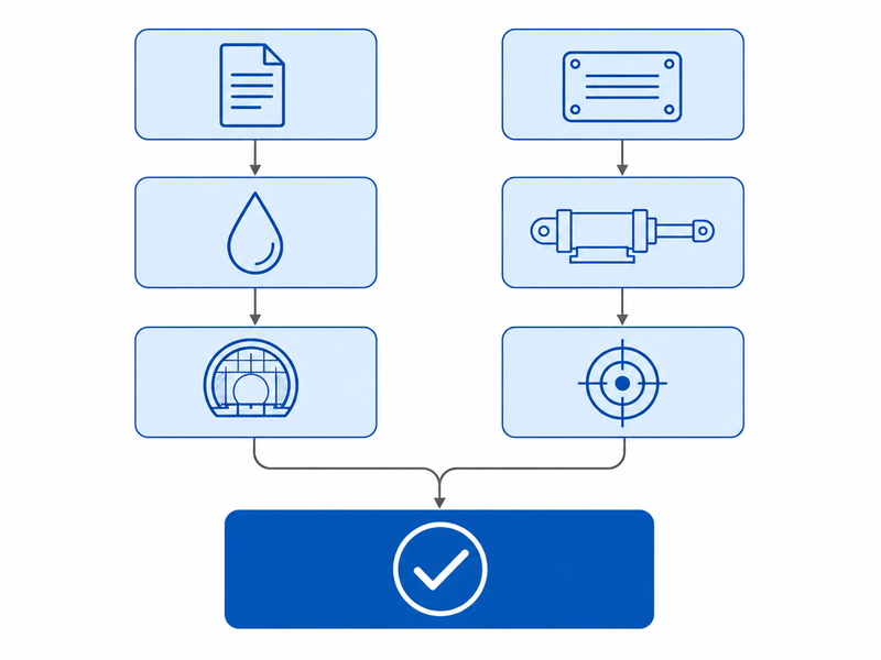 Flow diagram showing a Section 02441 submittal review sequence from method statement and jacking force calculation through lubrication and monitoring plans to approval before mobilisation